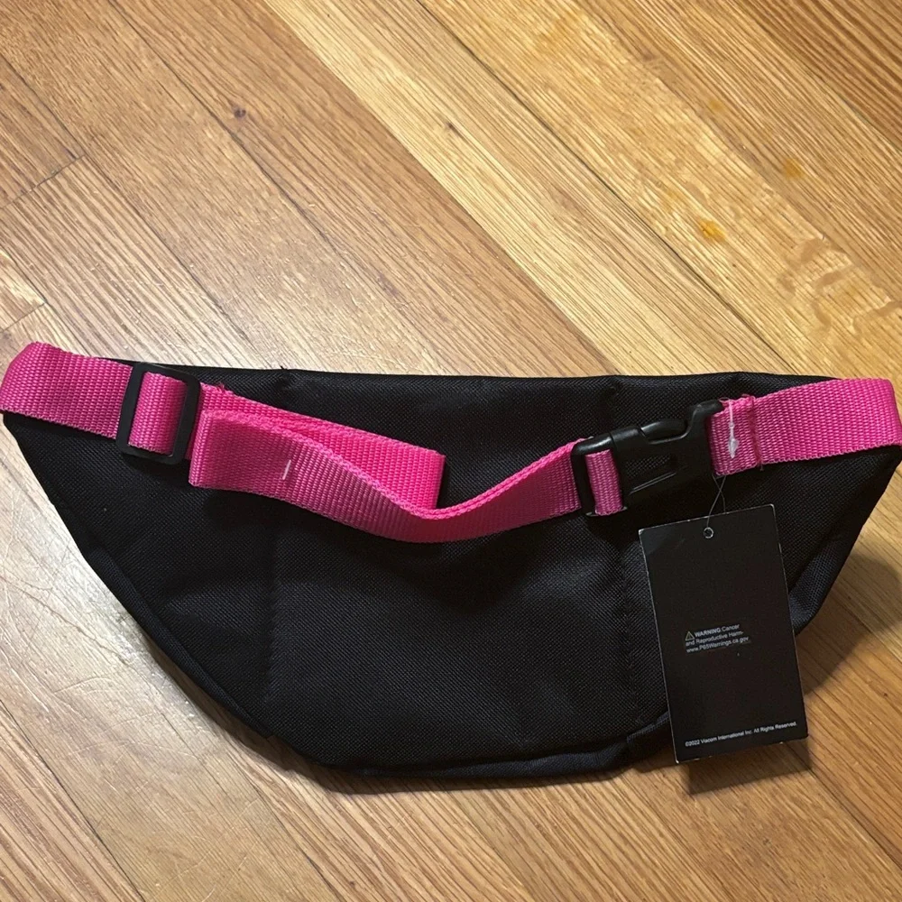 MTV Black and Pink Fanny Pack - Picture 3 of 10